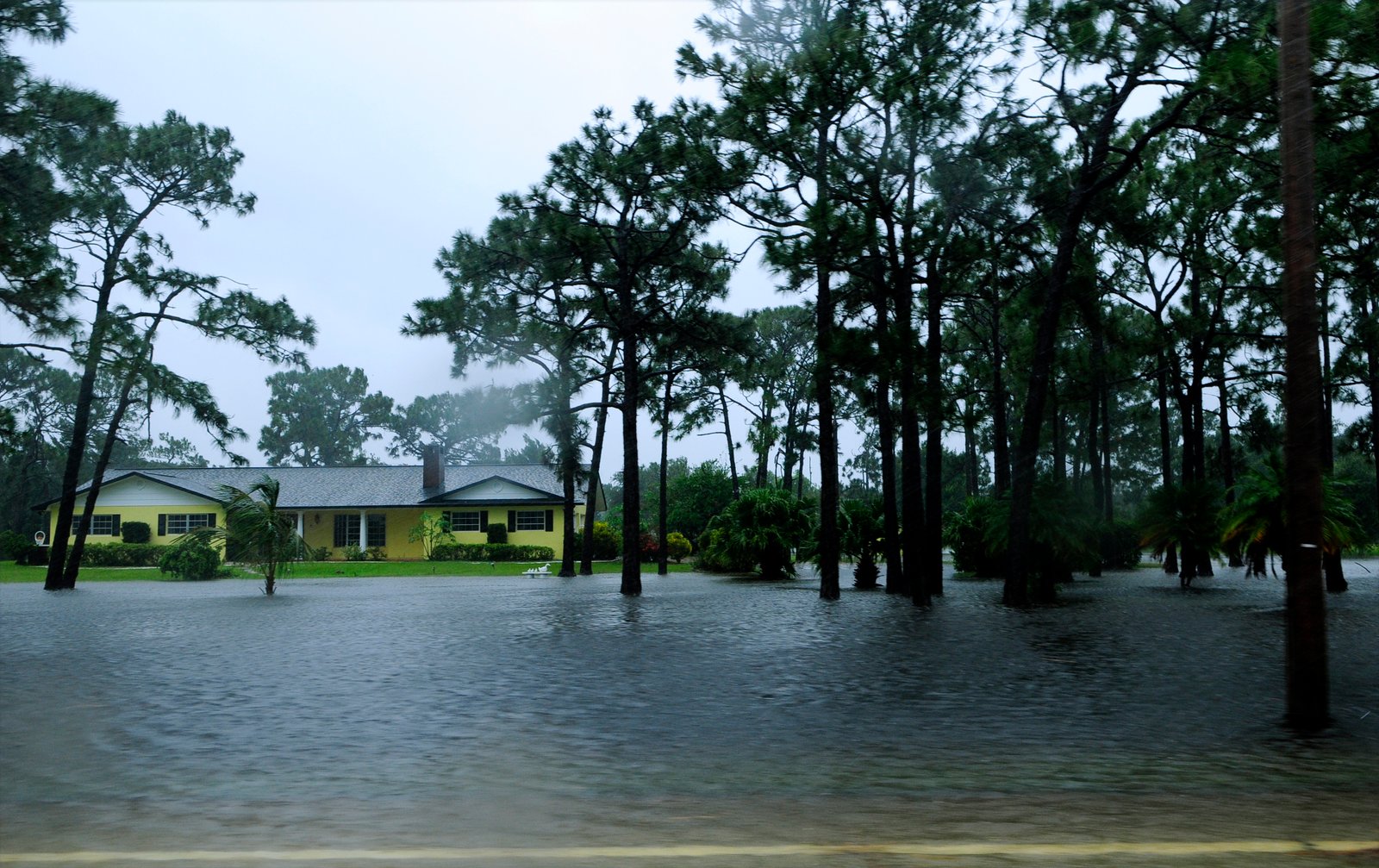 Historical FEMA photo of flooding in Central Florida during Tropical Storm Fay in 2008; not a current property